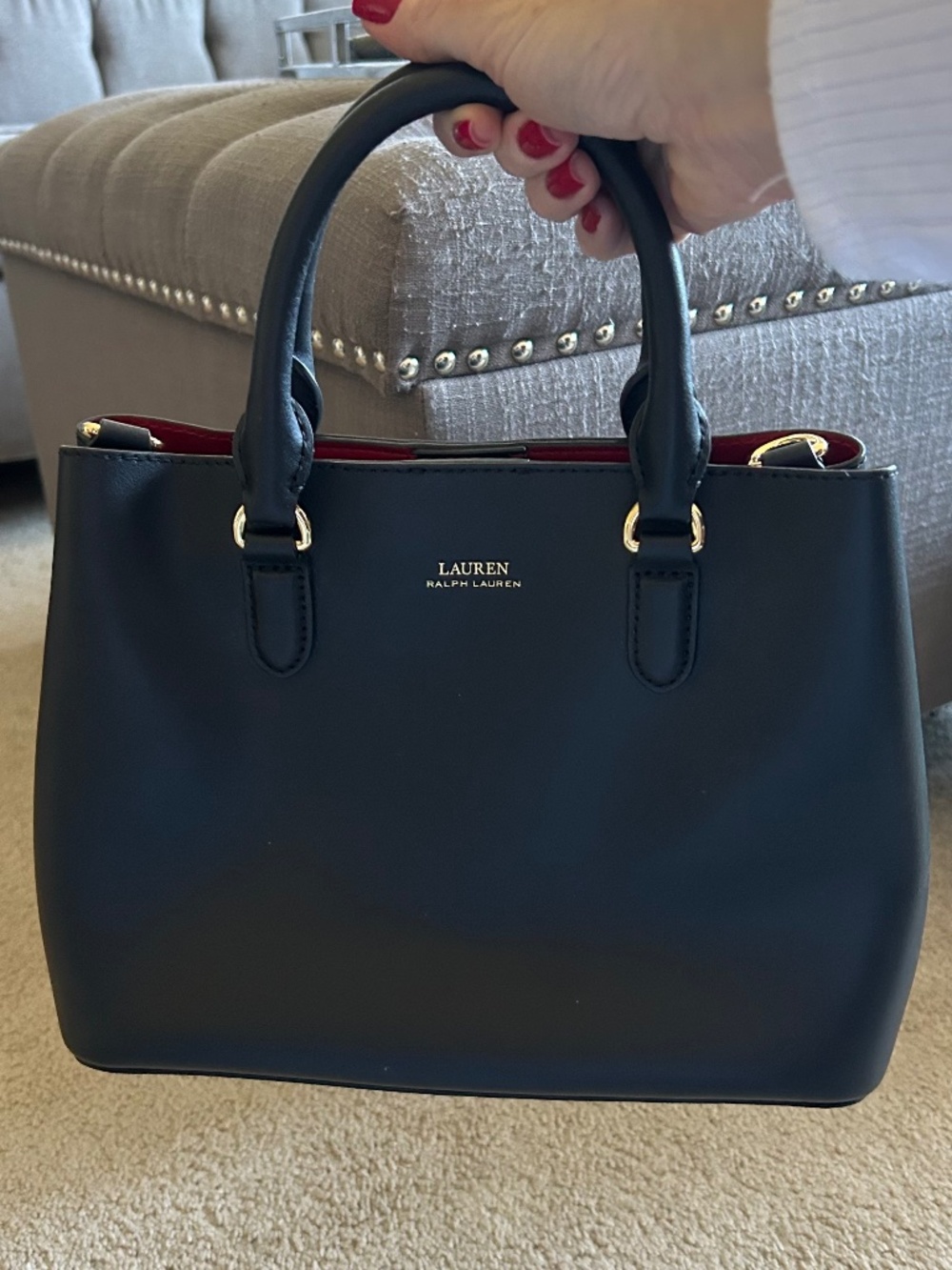 Lauren Ralph Lauren Black Handbag – Never Used